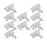 Hemobllo Lot de 30 Presse-tubes Dentifrice Manuels Gris, Presse-nettoyant Visage et Crème Mains, Outil Compact Multifonction pour Salle de Bain, Accessoire de Toilette Portable