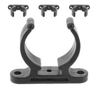 Hemobllo Lot De 4 Colliers De Serrage pour Tubes De Yacht Porte-Pagaie Colliers De Serrage en Nylon Accessoires pour Bateaux pour Tubes Accessoires De Kayak