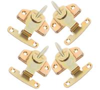 Hemobllo Lot de 4 Connecteurs Métalliques Robustes pour Meubles Modulables, Clips pour Canapé d'Angle et Dispositif de Verrouillage de Table à Bois, pour Tables à Manger et Canapés