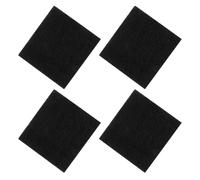 Hemobllo Lot de 4 Filtres Charbon Actif pour Bac à Litière Chat 165×15 CM Épaisseur 1 CM Coussinets Filtrants Anti-Odeurs pour Litière Intérieure Recharge pour Filtration et