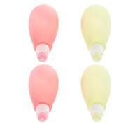 Hemobllo Lot de 4 Flacons Pulvérisateurs 350 Ml pour Bébé Nettoyant Doux des Fesses en Polypropylène Couleurs Vert et Rose Bain et Toilette -Né Hygiène et Soin Anti-Irritations