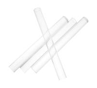 Hemobllo Lot de 4 Rouleaux à Modeler en Acrylique Transparent Creux et Plein Outils de Modelage pour Argile Polymère Broches Légères pour Sculpture Artistique Loisirs Créatifs et