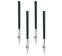 Hemobllo Lot de 4 Stylos de Masquage à Lignes Droites Verts en Alliage, Outil de Dessin Professionnel Réglable pour Tracer des Bordures Nettes en Peinture et Art Couleur Couleur Aléatoire