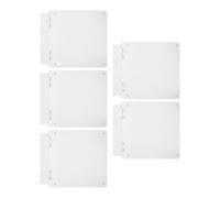 Hemobllo Lot de 5 Caches de Protection pour Bouton D’interrupteur 86 Mm Transparents, Protecteurs Anti-contact en Plastique Résistant aux Chocs pour Thermostat de Climatisation Centrale,