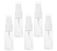 Hemobllo Lot De 5 Set De Bouteilles De Voyage Vides Pet 20 Ml Transparentes Pulvérisateur Anti-fuite Kit De Voyage Pour Cosmétiques Et Soins Personnels, Recharges Portables Pour Usage En Avion