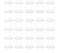 Hemobllo Lot de 50 Cache-Prises de Sécurité Garçon et Filles Transparents Protections Isolantes pour Prises Électriques Américaines à 2 Broches Protège-Prises en Plastique Sécurité des