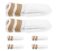 Hemobllo Lot de 6 Lingettes Doigts Pet Tooth, Brosses à Dents pour Chiens, Lingettes Dentaires Douces en Tissu Non Tissé, Taille Standard, Nettoyage Buccal à Domicile pour Chiens et Chats