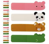 Hemobllo Lot de 6 Paquets D’onglets de Page Auto-adhésifs en Pet Transparent, Marque-pages Colorés Fluorescents pour Classement Scolaire, Autocollants Repositionnables pour Lecture