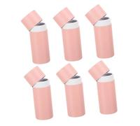 Hemobllo Lot De 6 Tubes En Carton Kraft Rose 30 Ml Pour Emballage D’huiles Essentielles, Boîtes Cylindriques En Papier, Rangement Artisanal, Coffret Présent Polyvalent Et Écologique
