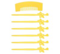 Hemobllo Lot de 7 Épingles à Cheveux Japonaises en Métal Fleurs, Accessoires pour Kimono et Yukata, Pinces Cheveux Japonaises pour Festivals, Costumes Traditionnels et Coiffures Asiatiques