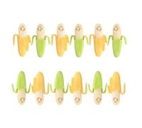 Hemobllo Lot de 70 Mini Gommes Banane 3D Souples de Fruits Gomme Kawaii pour Garçon et Filles et Étudiants Accessoires D’Écriture pour École et Bureau Pack de 35 Paquets de 2 Pièces