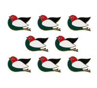 Hemobllo Lot de 8 Broches Émaillées Palestine Oiseau de Paix Insigne Drapeau National Palestinien en Métal Léger Épingle pour Veste Paquet à Dos ou Accessoire de Voyage Badge Souvenir