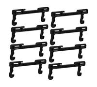 Hemobllo Lot De 8 Loquets De Porte De Rechange Pour Micro-ondes : Crochets En Plastique Haute Résistance - Compatible Avec G80f20cn2l-b8 - Compatible Avec