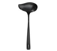 Hemobllo Louche à Sauce Bec Verseur Noire en Acier Inoxydable 304 Petite Louche Cuisine et Service de Chocolat Caramel Lavable Lave-Vaisselle