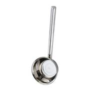 Hemobllo Louche Acier Inoxydable Épaissie avec Long Manche Ustensile de Cuisine Multifonctionnel pour Service et Préparation des Aliments