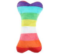 Hemobllo Mâcher pour Chien Os en Peluche, pour Chiot, Quotidien | Récompense D'entraînement, Soutien des Gencives, Aide à Rafraîchir L'haleine, Usage pour Dents