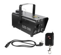 Hemobllo Machine à Fumée de Scène avec LED Rgb Automatique Effet Brouillard Sans Fil pour Mariage Fête Télécommande et Double Poignée Compatible Eu