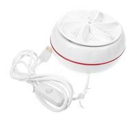 Hemobllo Machine à Laver Portable Mini Laveuse USB Interrupteur, Nettoyage Rapide Sous-vêtements Chaussettes, Abs Solide, Compacte Légère pour Voyages et Appartements, 10w Puissance