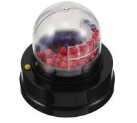 Hemobllo Machine à Loterie Électrique Mini pour Fête, Jeu de Table Noir