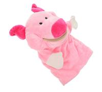 Hemobllo Main Cochon Peluche Interactive pour Garçon Fille Éducatif Animal Développement Motricité et Communication Matériel Doux et Sûr Accessoire