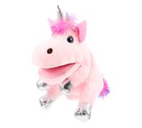 Hemobllo Main Licorne Rose Réaliste Éducatif Créatif pour Garçon Fille Interaction et Conte