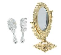 Hemobllo Maison de Poupée Accessoire Décoratif Compact et avec Peigne Décor Maison Miniature Réaliste
