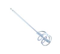 Hemobllo Malaxeur de Peinture et Mortier à Tige Carrée 52x11,3 Cm en Acier Galvanisé, Accessoire de Mélange pour Perceuse, Palette Robuste Réutilisable pour Béton, Plâtre et Enduit, Usage