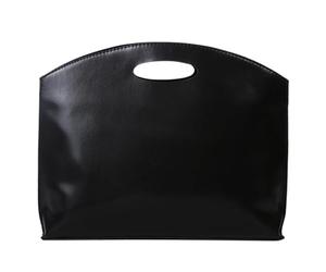 Hemobllo Mallette Paquet D'affaires Rétro en Pu Noir, Grosse Capacité, Poignée Confortable, pour Câbles USB et Carnets, Affaires et Shopping, Femme et אנשי D'affaires