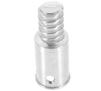 Hemobllo Manche à Balai Embout Fileté en Alliage d'Aluminium, Extrémité Renforcée pour Fixation Sécurisée, pour Nettoyage Intérieur et Extérieur