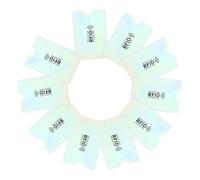 Hemobllo Manchons Bancaires RFID Anti-scanning en Aluminium, Lot de 10 | Protection et Rangement pour Carte Bancaire et Carte D'identité, Format Compact, Voyage et Déplacement Professionnel