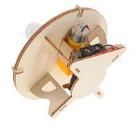 Hemobllo Maquette DIY Bois Système Solaire Educatif Kit Expérimental Science pour Garçon Fille Simulation Réaliste Soleil Terre Lune Kit Créatif Astronomie et Géographie