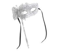 Hemobllo Masque de Mascarade à Main avec Motif Dragon Élégant pour Soirée Adulte Fête Costumée et Cosplay Féminin