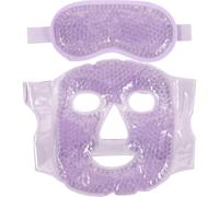 Hemobllo Masque Froid et Chaud pour Yeux Gel Réutilisable Apaisant pour Sommeil Soulagement Maux de Tête et Gonflements Bandeau Ajustable Unisexe Couleur Aléatoire Couleur Aléatoire