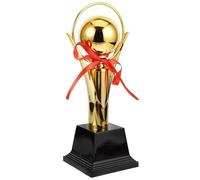 Hemobllo Métal Doré Trophée pour Garçon et Filles et Étudiants, Concours | Récompense Créative et Élégante, Activités D’évaluation, Sports, Finition Or, Usage Scolaire et Compétitif