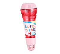 Hemobllo Microphone Echo Garçon Fille avec Effet Echo Léger et Sécurisé Micro Plastique pour Fêtes et Thérapie de la Parole Cadeau Apprécié pour Garçons et Filles