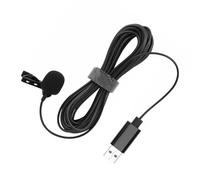 Hemobllo Microphone USB à Condensateur pour Ordinateur Prise Claire à 360 Degrés, Haute Sensibilité en Alliage D'aluminium, pour Lectures et Enregistrements