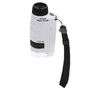 Hemobllo Microscope Portable Garçon Fille Loupe Scientifique Microscope de Laboratoire à Main Observation Spécimens Éducatif Cadeau Scolaire