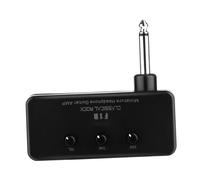 Hemobllo Mini Amplificateur Guitare Portable Abs pour Guitares Basses Ukulélés Compact et Résistant pour Performances Scéniques et Scolaires