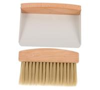 Hemobllo Mini Balayette et Pelle à Poussière pour Bureau Compact de Nettoyage de Table avec Poils Flexibles Rangement Vertical Portable pour Fragments et Miettes Cadeau Pratique pour