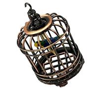 Hemobllo Mini Cage à Oiseaux Décorative de Miniature pour Décoration Miniatures