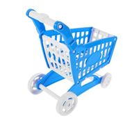 Hemobllo Mini Chariot de pour Garçon Fille Caddie de Courses Sécurisé Chariot de Rangement pour Fruits et Légumes pour Jeu de Rôle Développement des Compétences Sociales