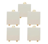 Hemobllo Mini Chevalets pour Téléphone Portable Support Créatif Lot de 5 en Bois de Pin Légers sans Éclats et Décoration D'intérieur, pour Fêtes Artistiques