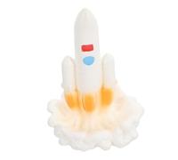 Hemobllo Mini Fusée Miniature Modèle De Fusée Navette Spatiale Jouets pour Enfants Figurines D'Astronautes Lanceur De Fusées Décorations De Jardin Féeriques Petit Espace en
