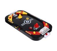 Hemobllo Mini Jeu de Hockey Glace de Table pour Joueurs Éducatif et Interactif Compétition Amusante pour Garçon Fille Version Noire