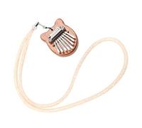 Hemobllo Mini Kalimba Transparent Portable Piano à Pouce Arc Instrument de Musique pour Débutants Adultes et Cadeau Musical Compact