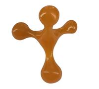 Hemobllo Mini Masseur De Cou Et Dos à 4 Boules, Petit Format Ergonomique, Matériau Lisse Sans Rayures, Usage Portable, Massage Cervical, Lombaire Et Musculaire Polyvalent Pour Détente Quotidienne