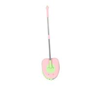 Hemobllo Mini Mop Garçon Fille Rotatif Apprentissage Nettoyage Drole Design Dinosaure Rose pour de Rôle et Enseignement Ménage et Réutilisable