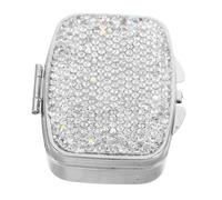 Hemobllo Mini Pilulier De Voyage Compact Avec Compartiments Multiples Étui à Portable Pour Vitamines Et Compléments Alimentaires