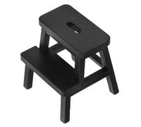 Hemobllo Miniature Furniture Wooden Stool for Dollhouse Decoration Realistic Compact Design for DIY Miniature Scenes and Home Décor