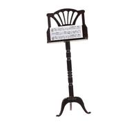 Hemobllo Miniature Musical Stand Toy for Lightweight Simulation Music Holder Creative Instrument Ornament for Childrens Imaginative Play and Gift